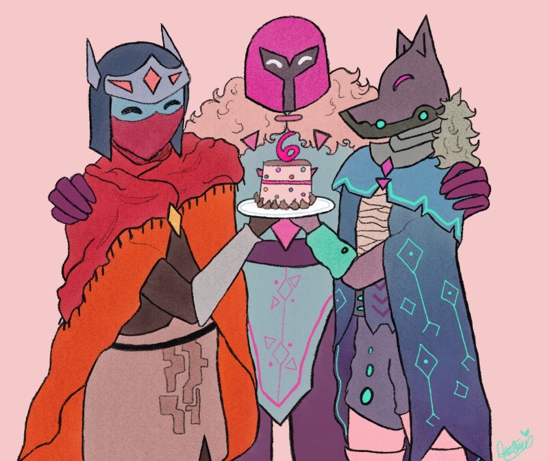 hyper light drifter anniversary art